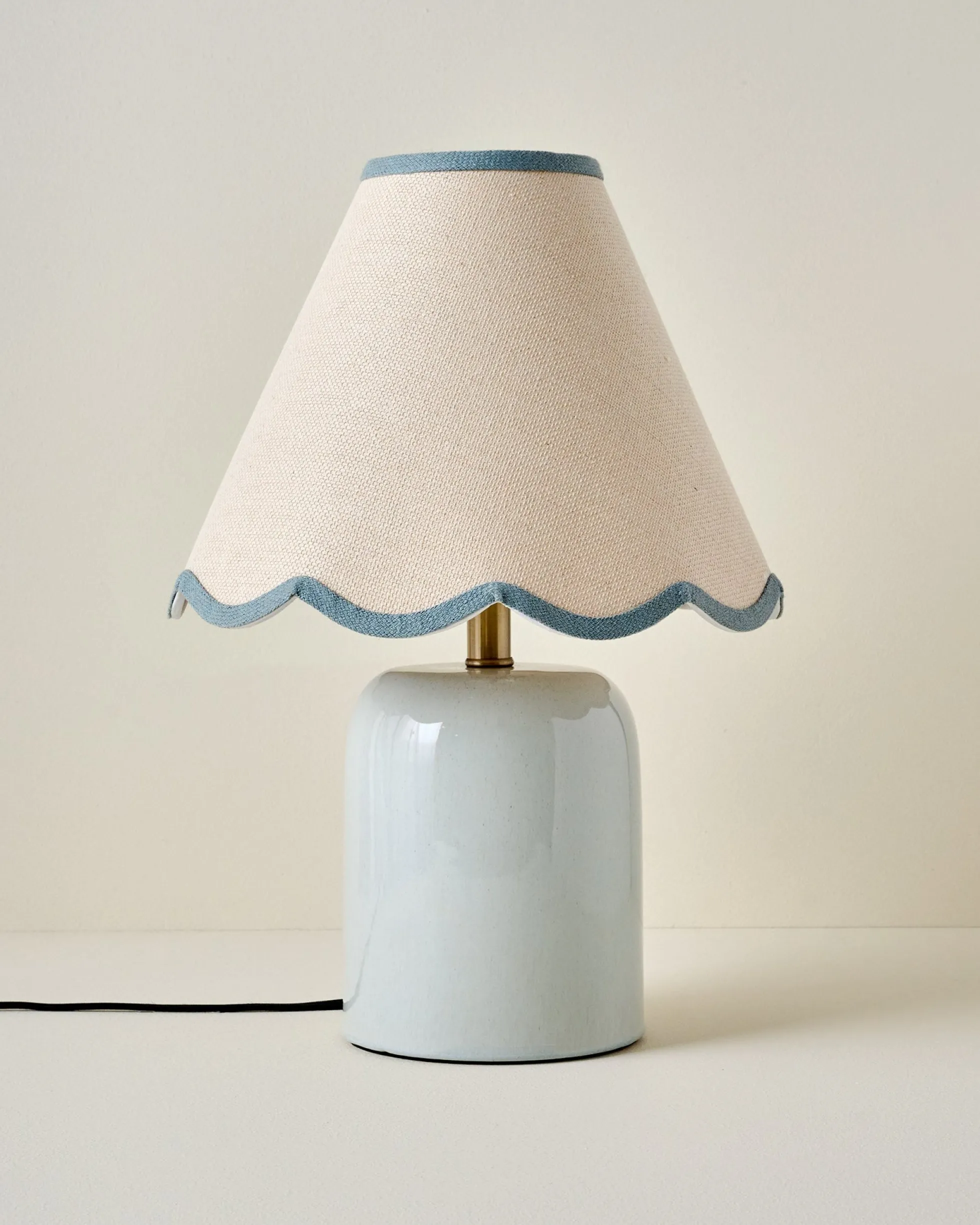 Farrah Table Lamp - Mist Blue