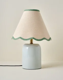 Farrah Table Lamp - Mist Blue