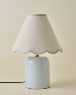 Farrah Table Lamp - Mist Blue