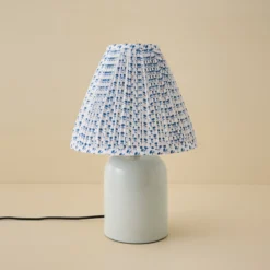 Farrah Table Lamp - Mist Blue