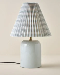 Farrah Table Lamp - Mist Blue