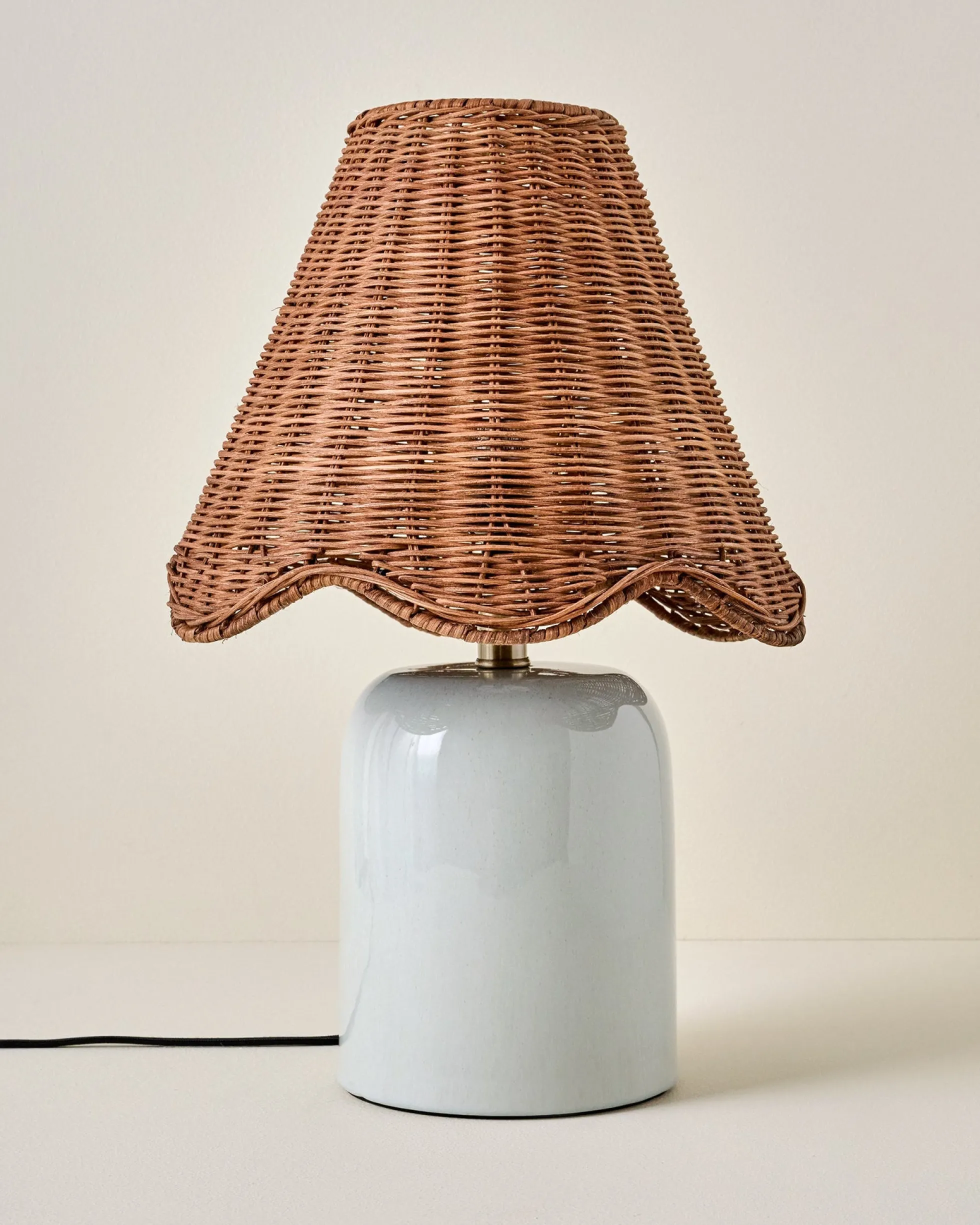Farrah Table Lamp - Mist Blue