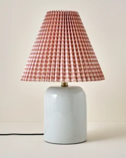Farrah Table Lamp - Mist Blue
