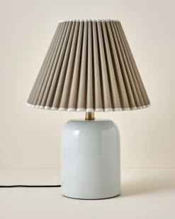 Farrah Table Lamp - Mist Blue
