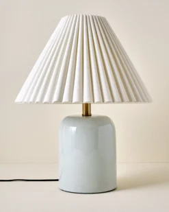 Farrah Table Lamp - Mist Blue