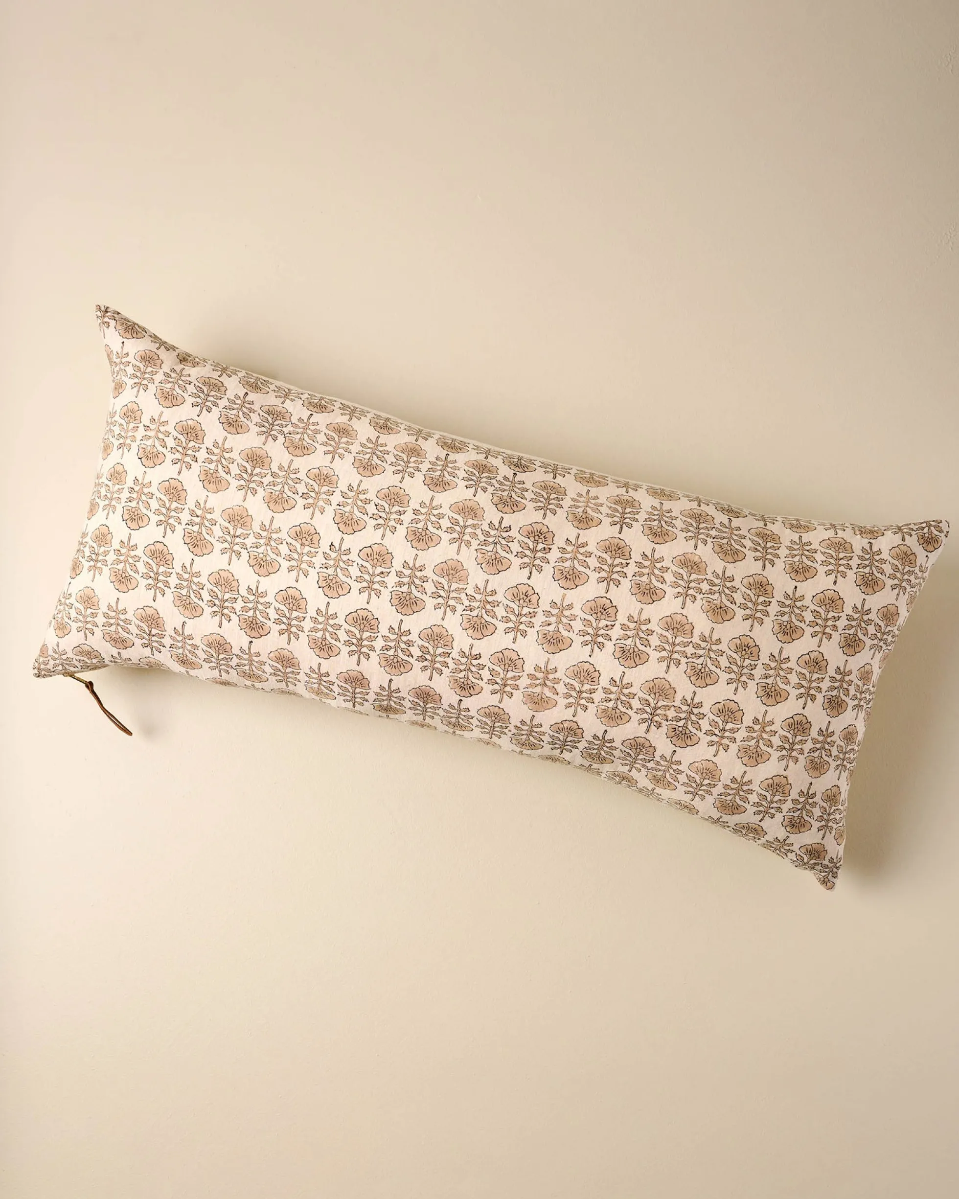 Flora Natural Large Lumbar Pillow