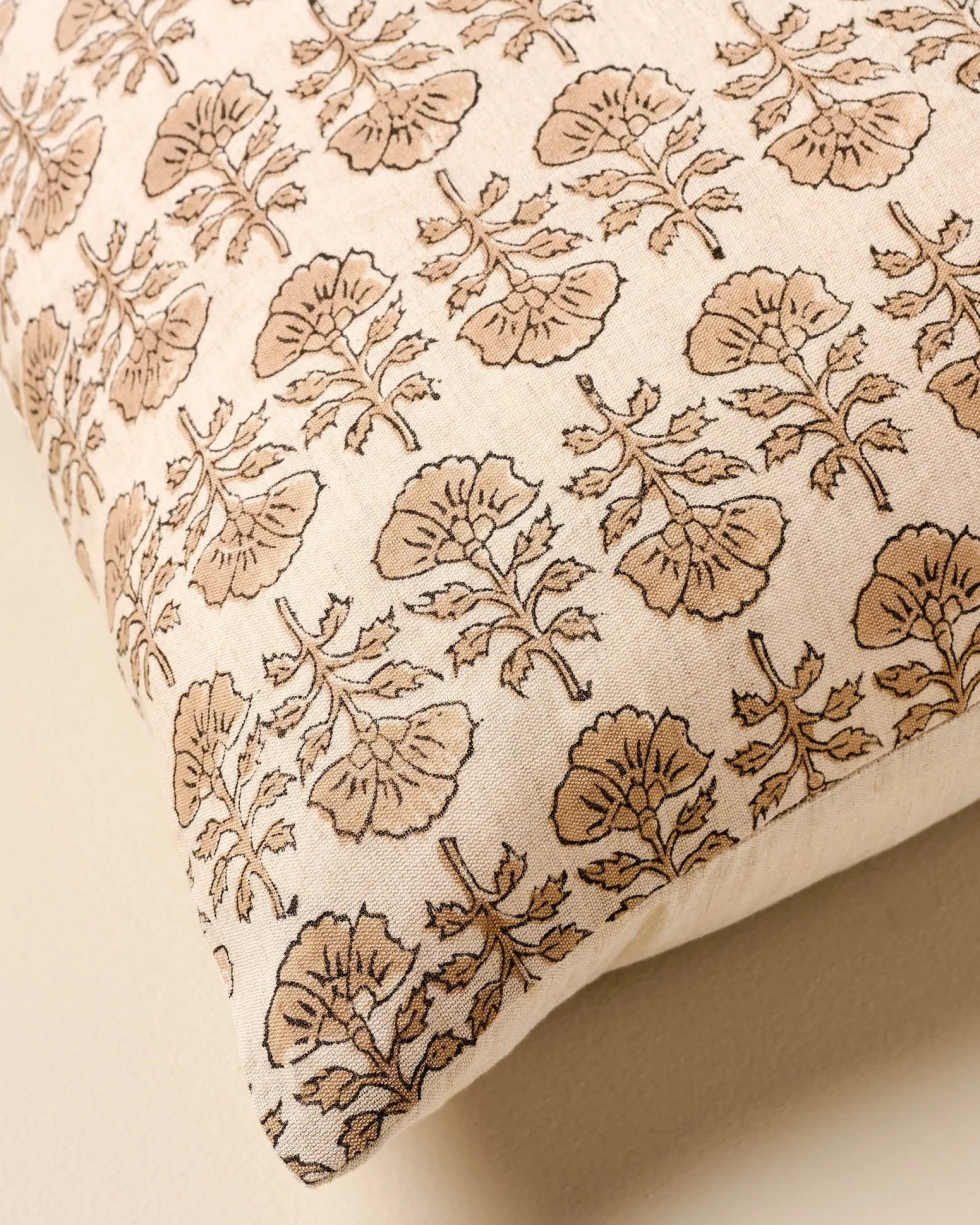 Flora Natural Large Lumbar Pillow