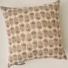 Flora Natural Printed Pillow