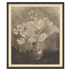 Flowers in Charcoal