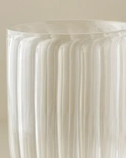Fluted Wine Glass
