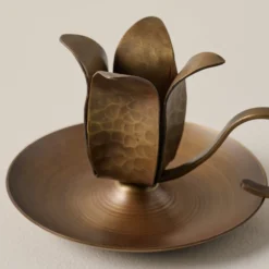 Forged Tulip Chamberstick