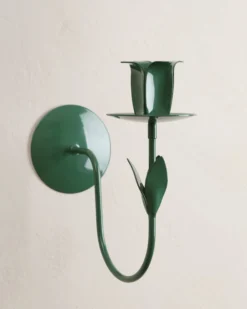 Forged Tulip Wall Sconce