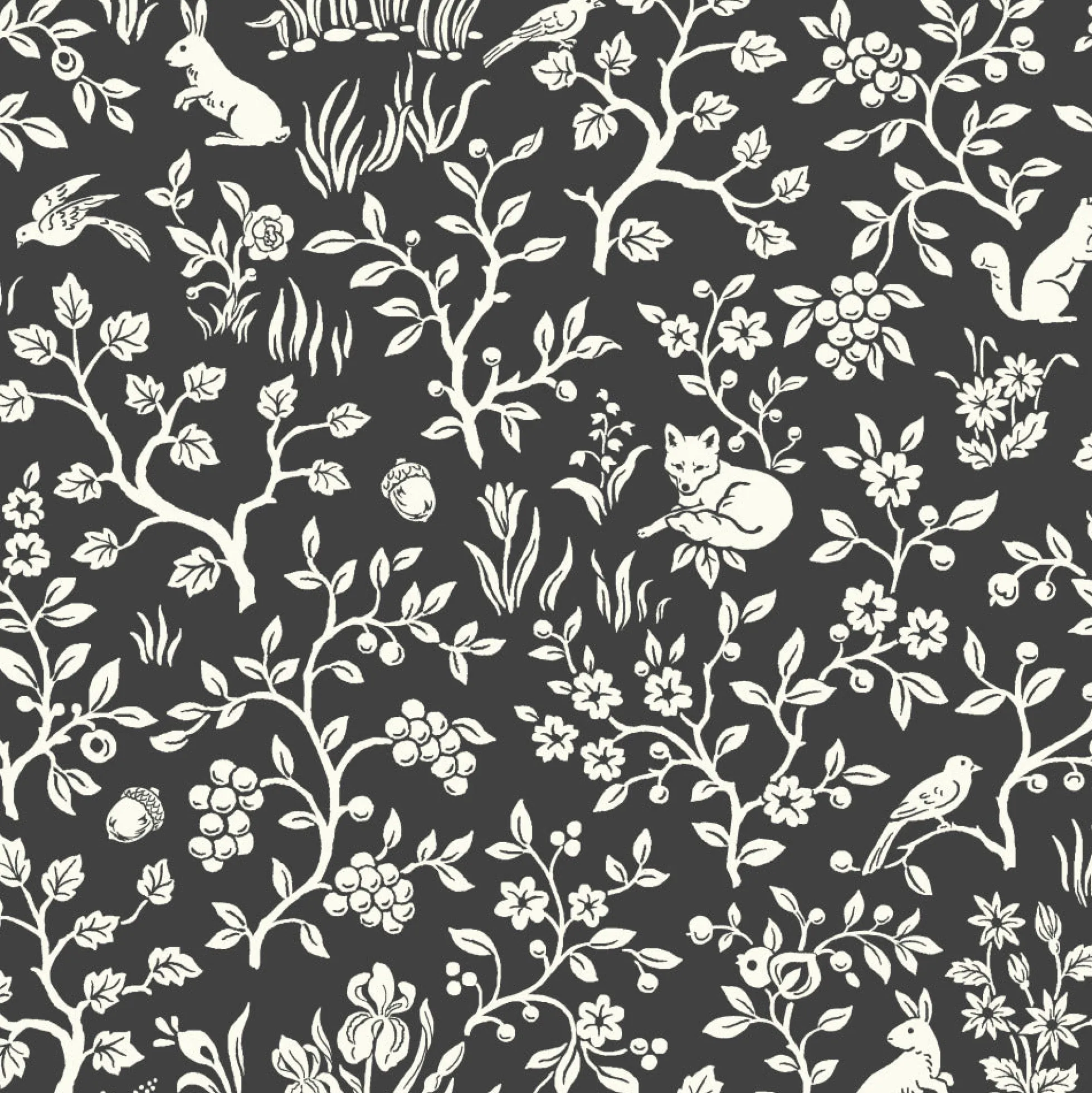 Fox & Hare Wallpaper