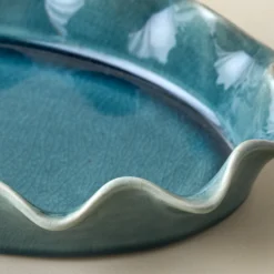 Frankie Ruffled Ceramic Tray