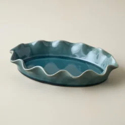 Frankie Ruffled Ceramic Tray