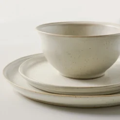 French Grey 3-Piece Place Setting