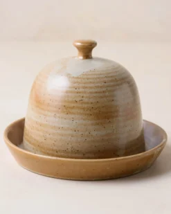 French Grey Reduction Fire Butter Dish
