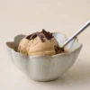 French Grey Scalloped Mini Bowl