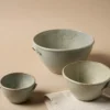 French Grey Serving Bowl Set