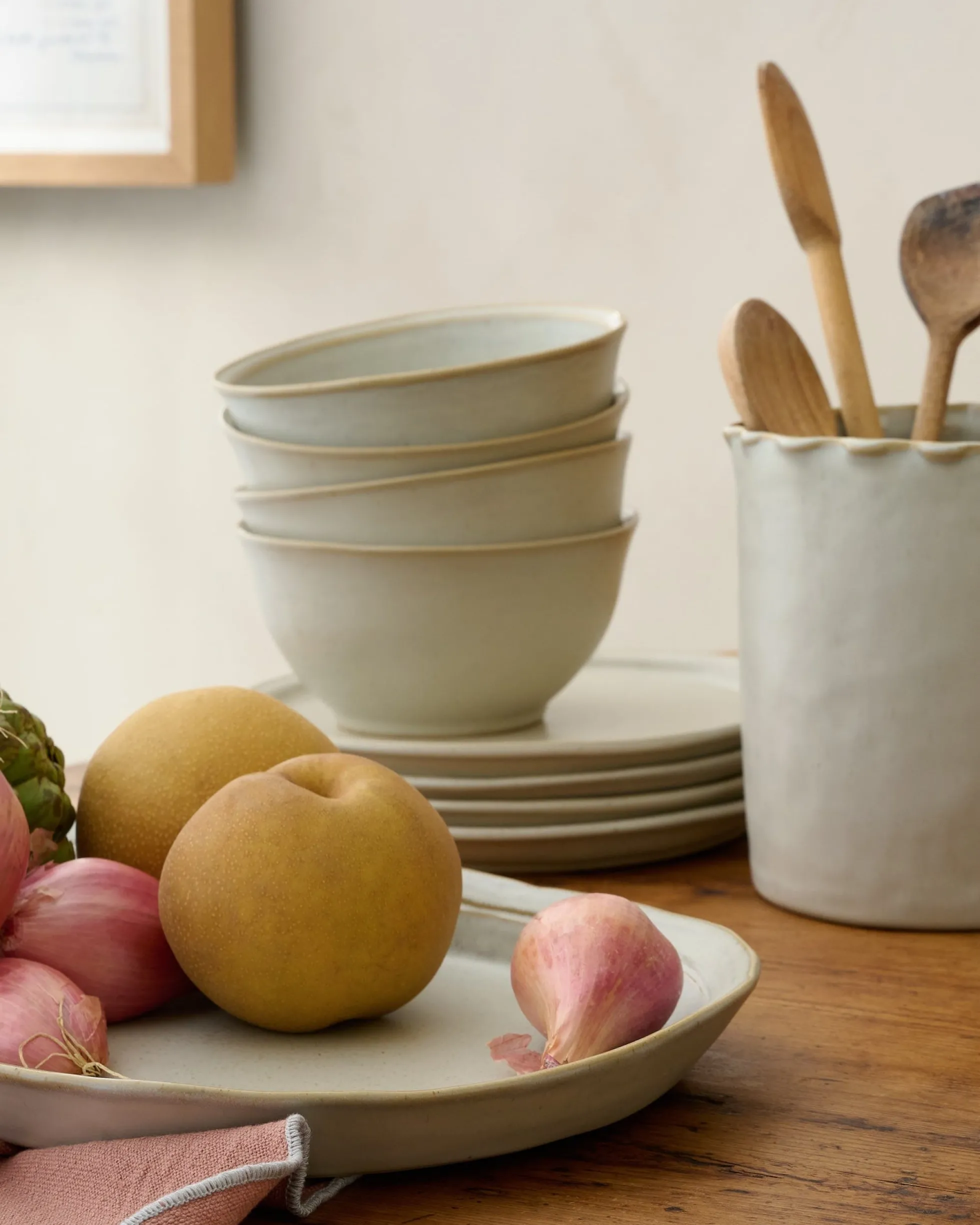 French Grey Serving Tray