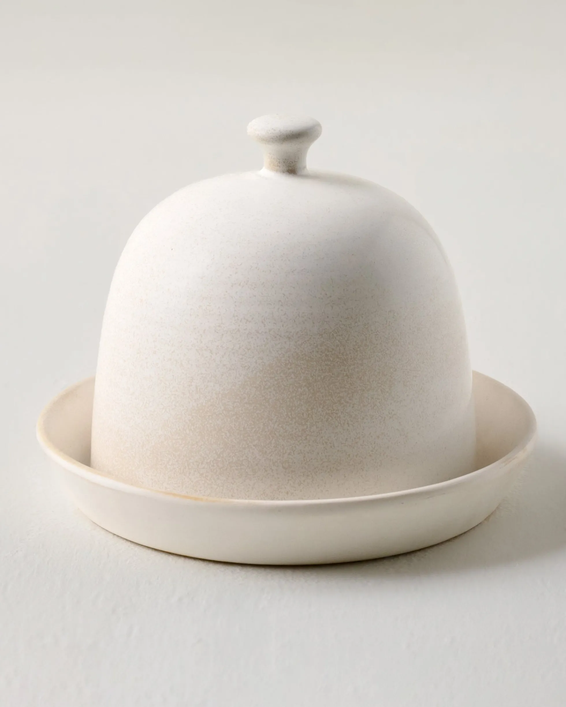 French White Butter Dish