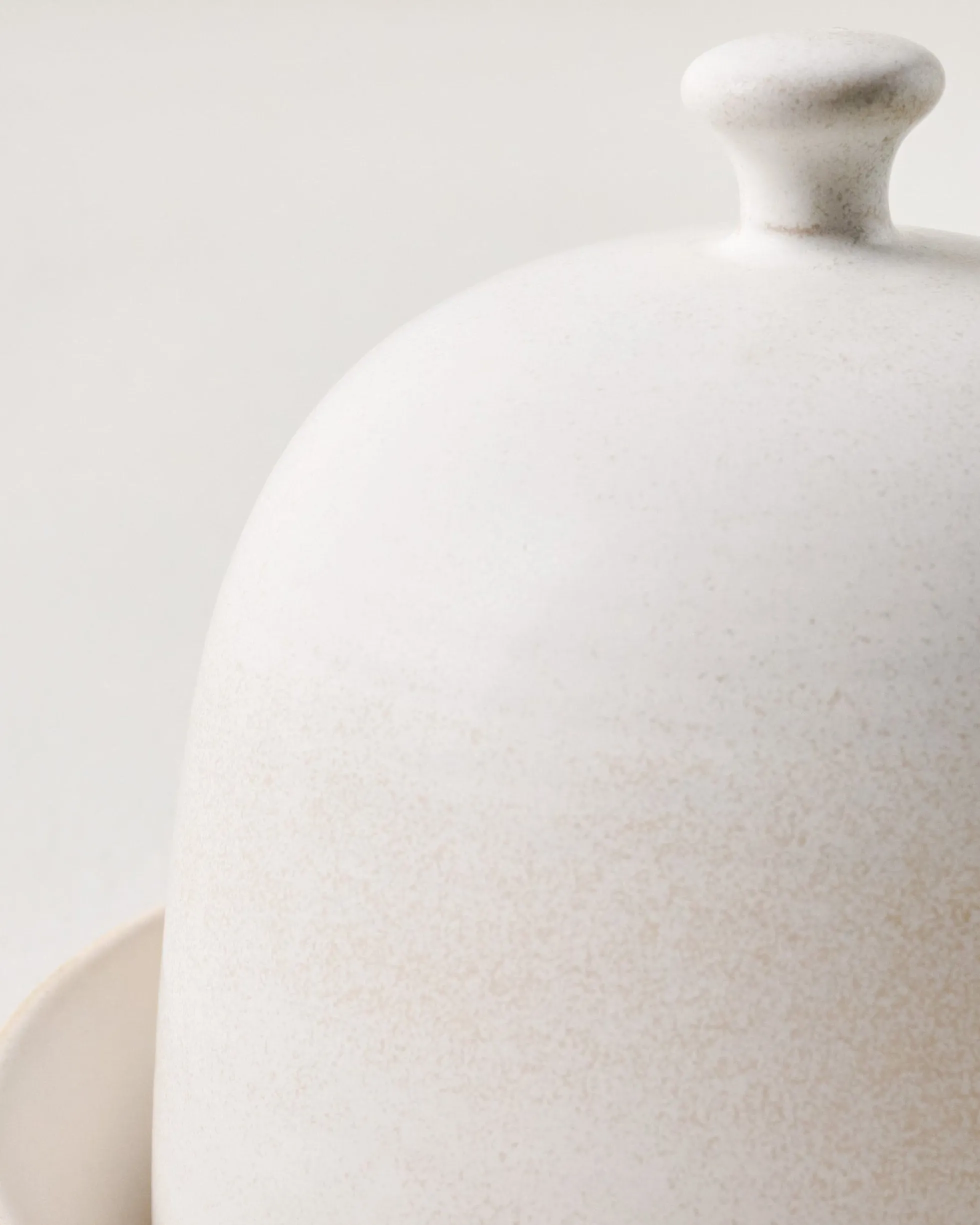 French White Butter Dish