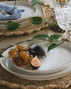 French White Speckle Plate