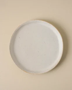 French White Speckle Plate