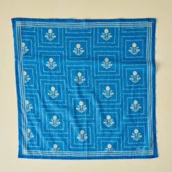 Garden Blue Bandana