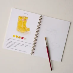 Garden Watercolor Workbook