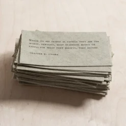 50 Gathered Thoughts