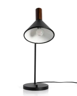 Gibson Task Lamp with Leather Shade