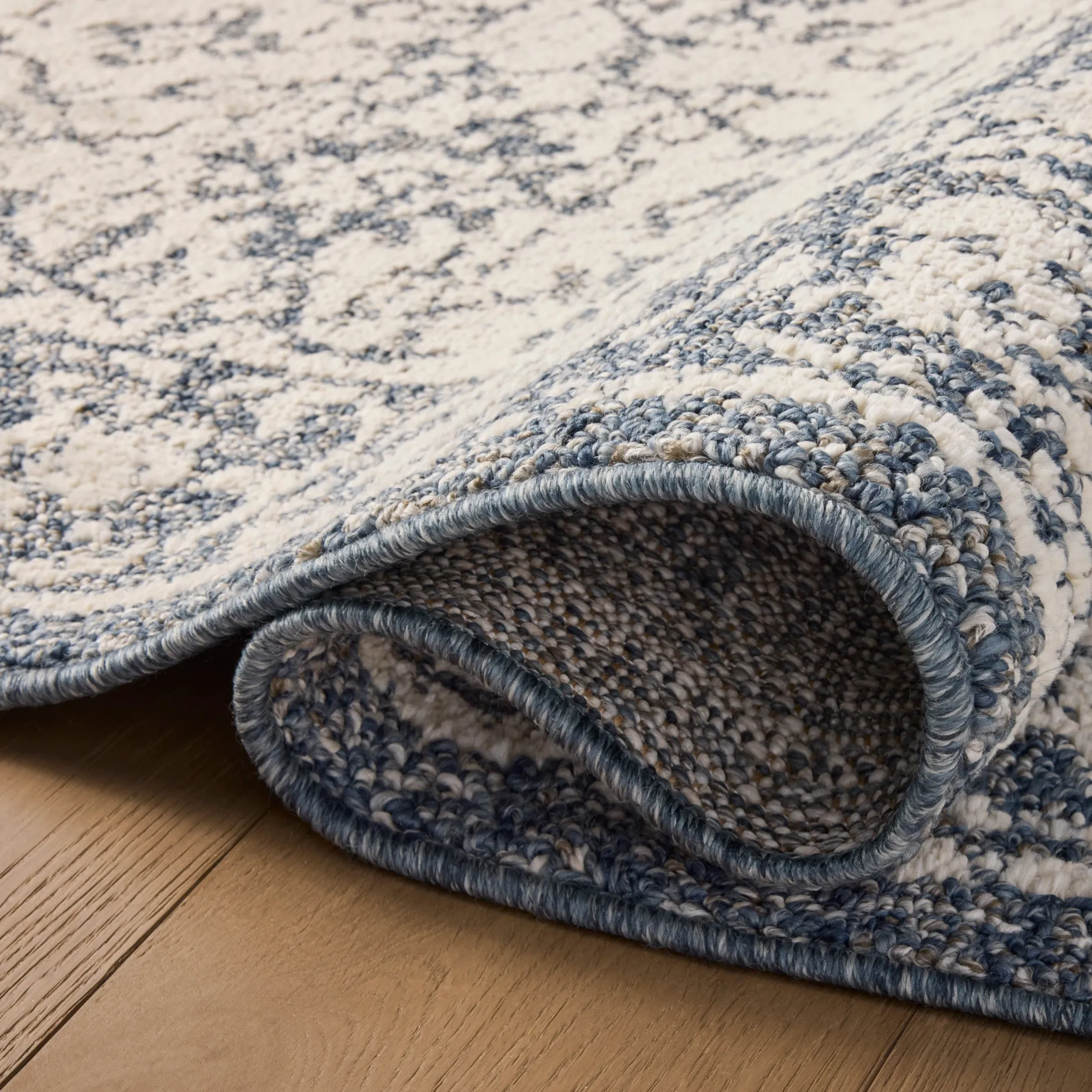 Gigi Ivory Blue Rug