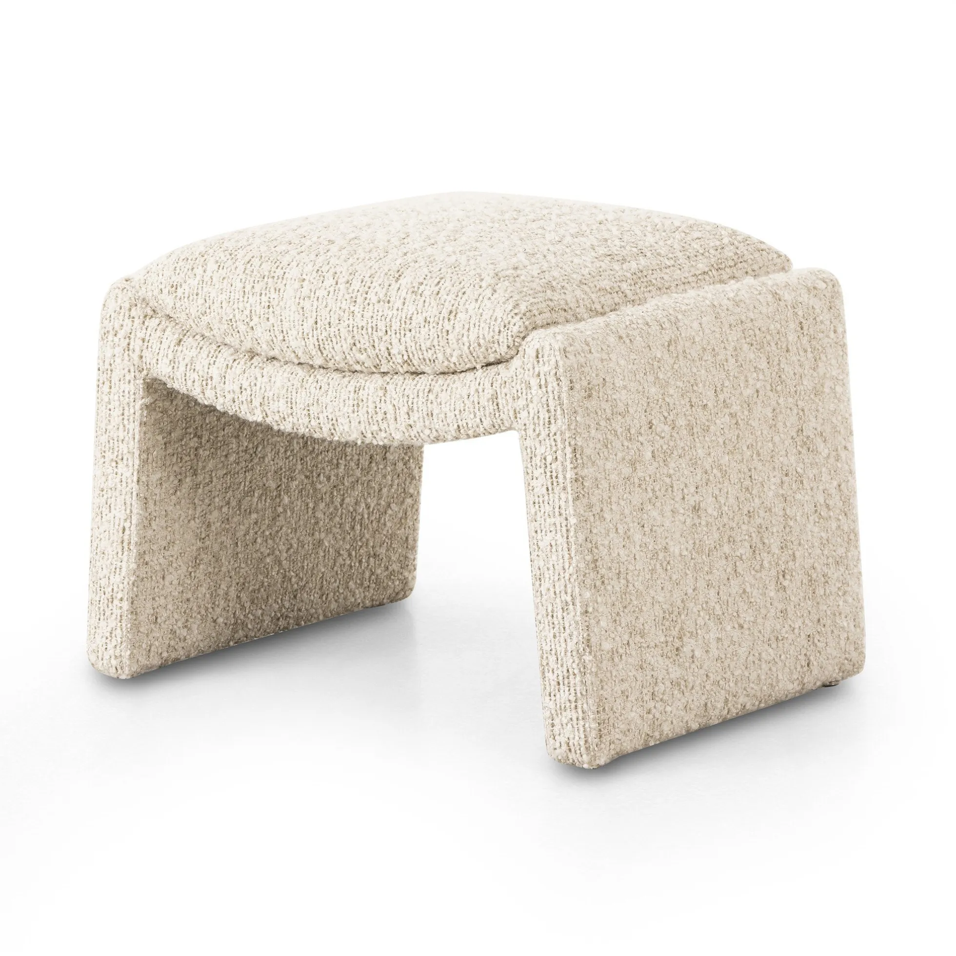 Gina Boucle Ottoman