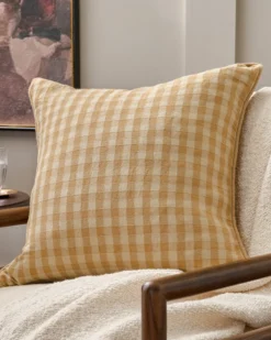 Gingham Large Pillow