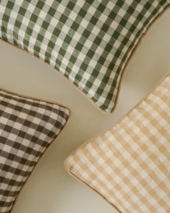 Gingham Large Pillow