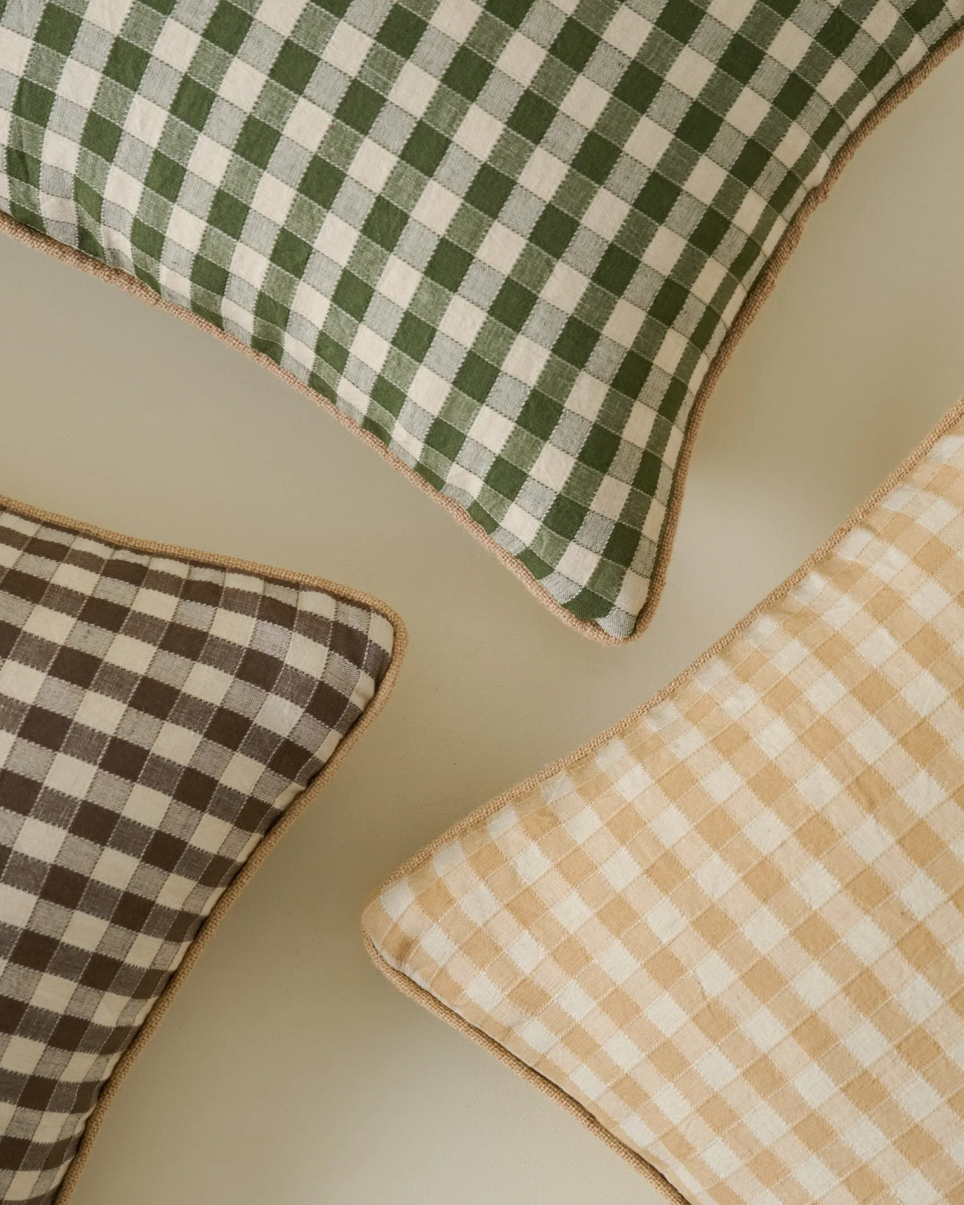 Gingham Large Pillow