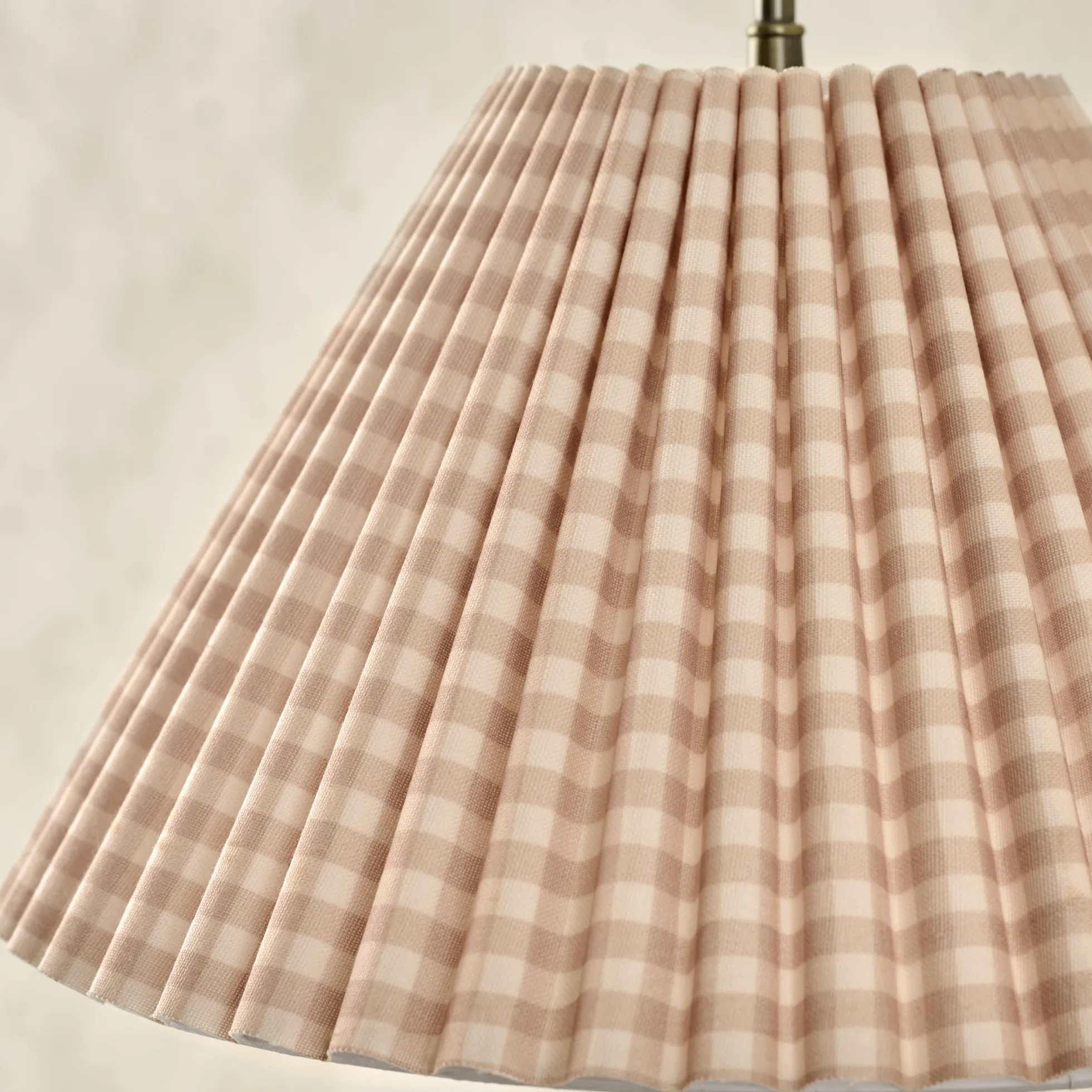 Gingham Swivel Plug-In Sconce