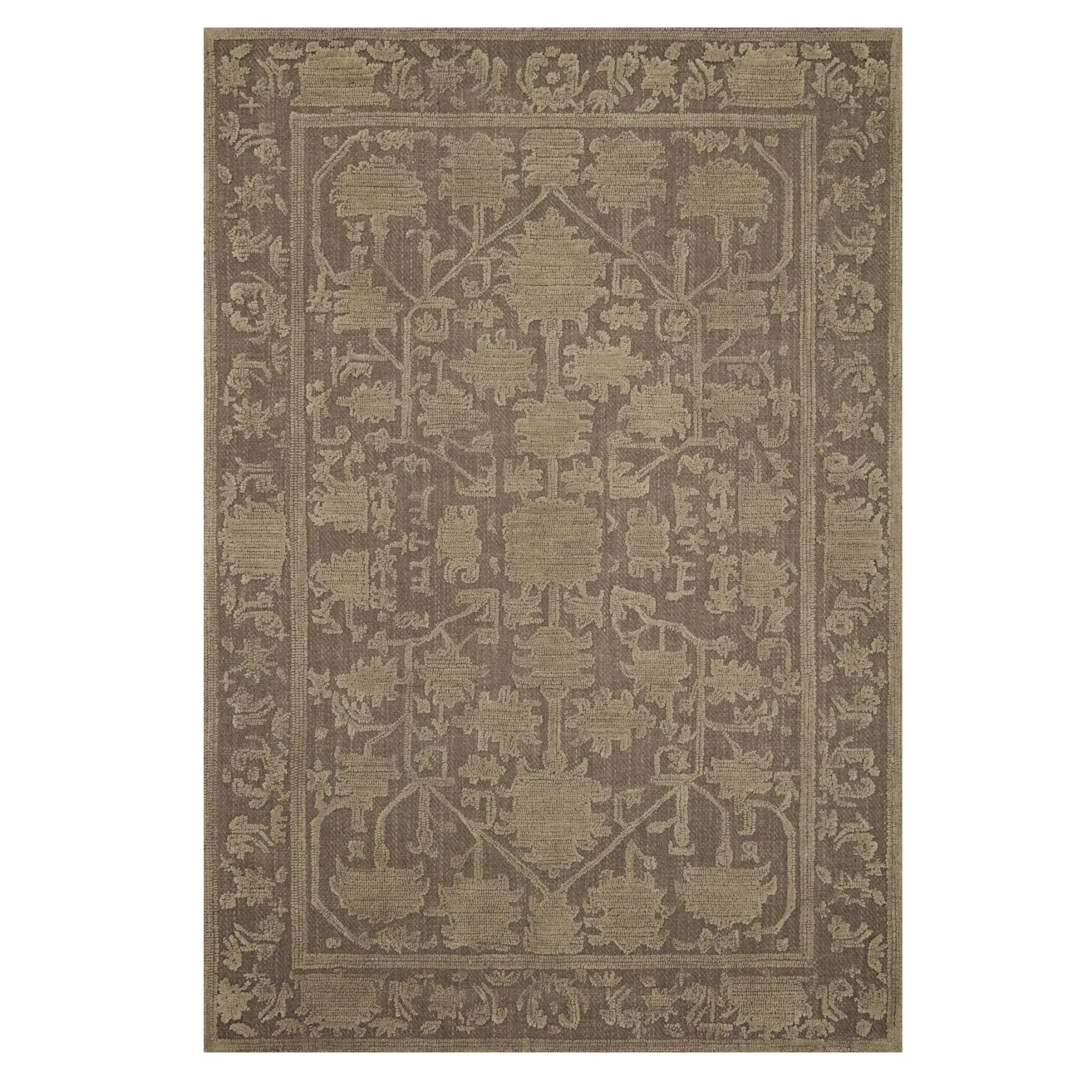 Gloria Bark Khaki Rug