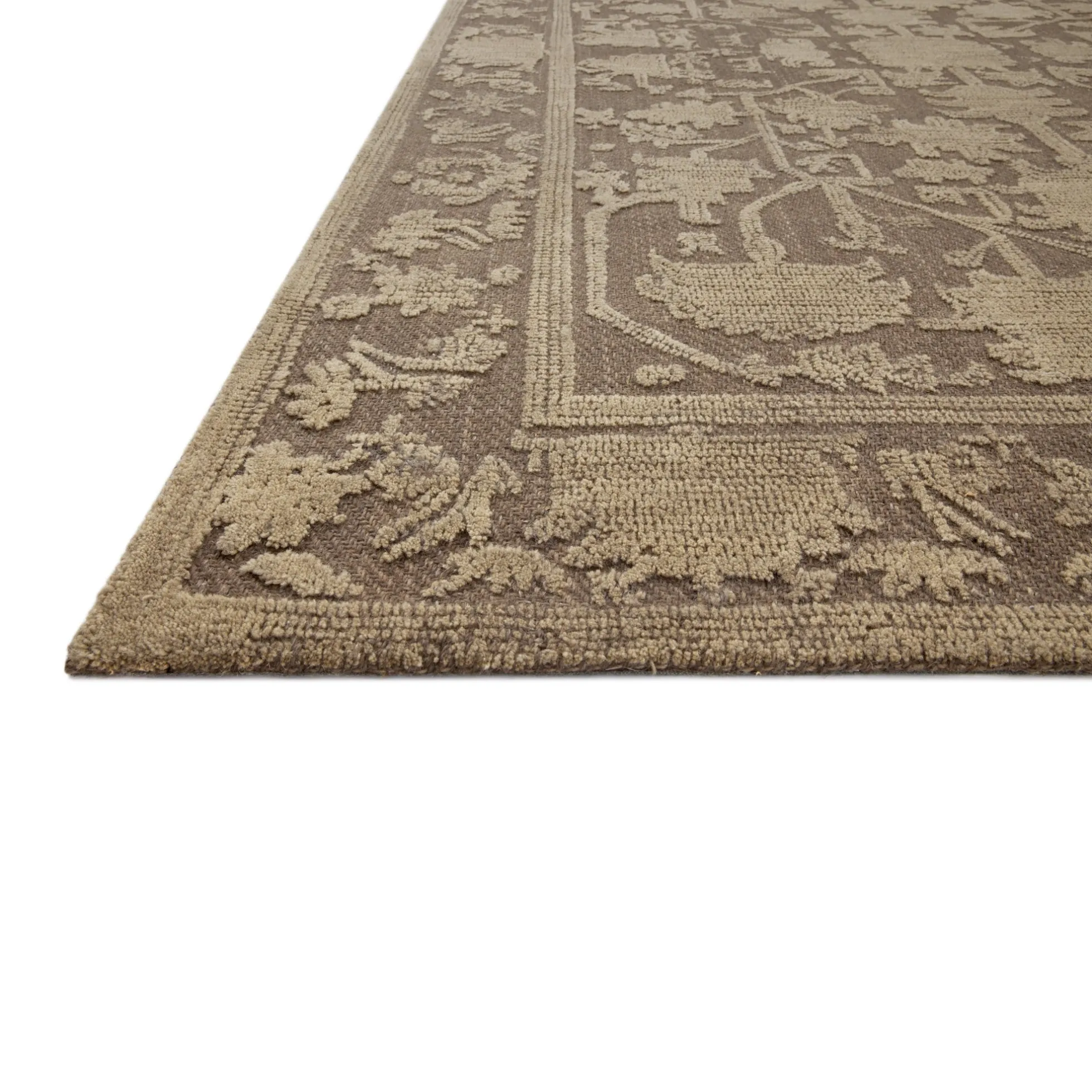 Gloria Bark Khaki Rug