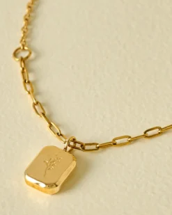 Golden Forever Love Necklace