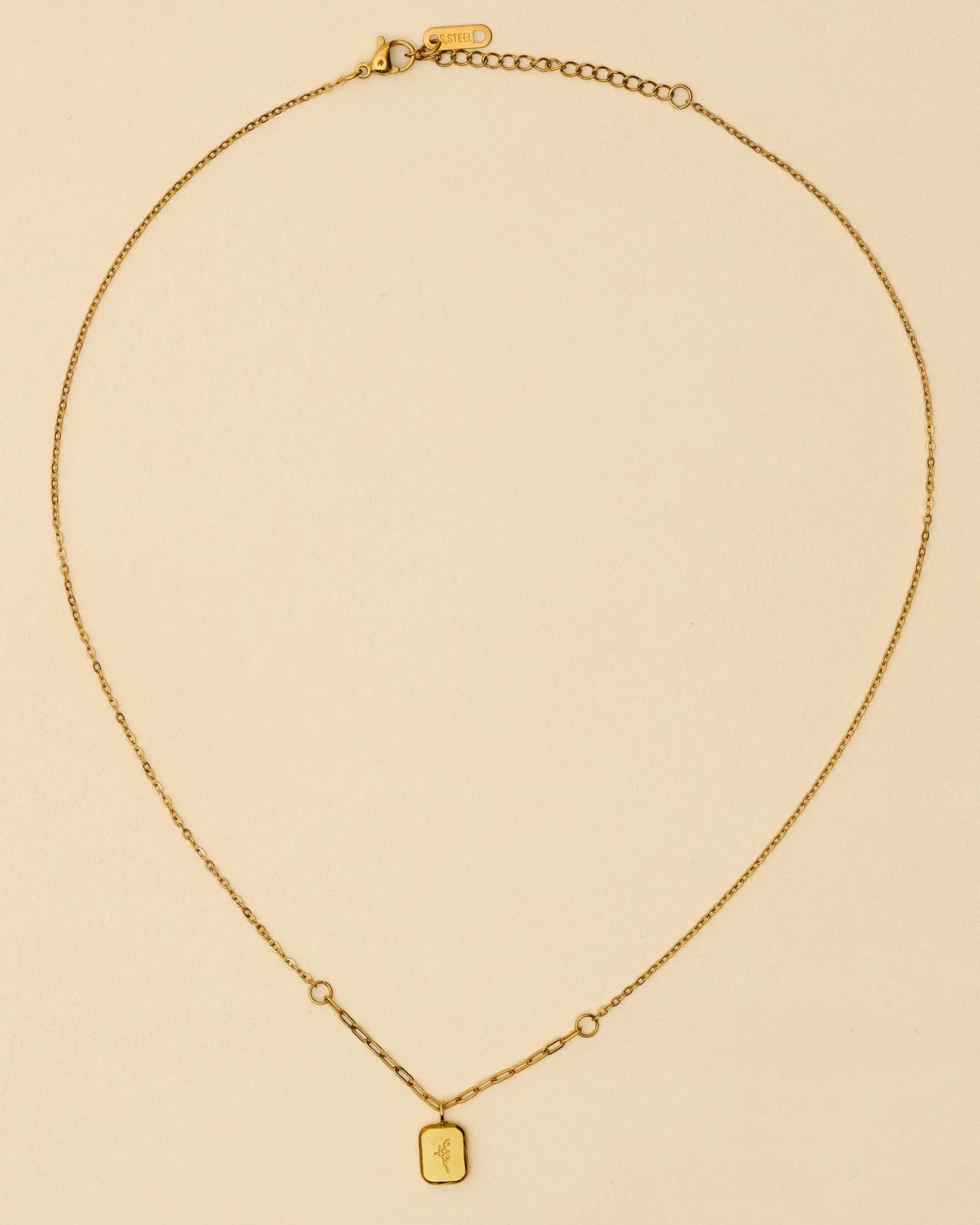 Golden Forever Love Necklace