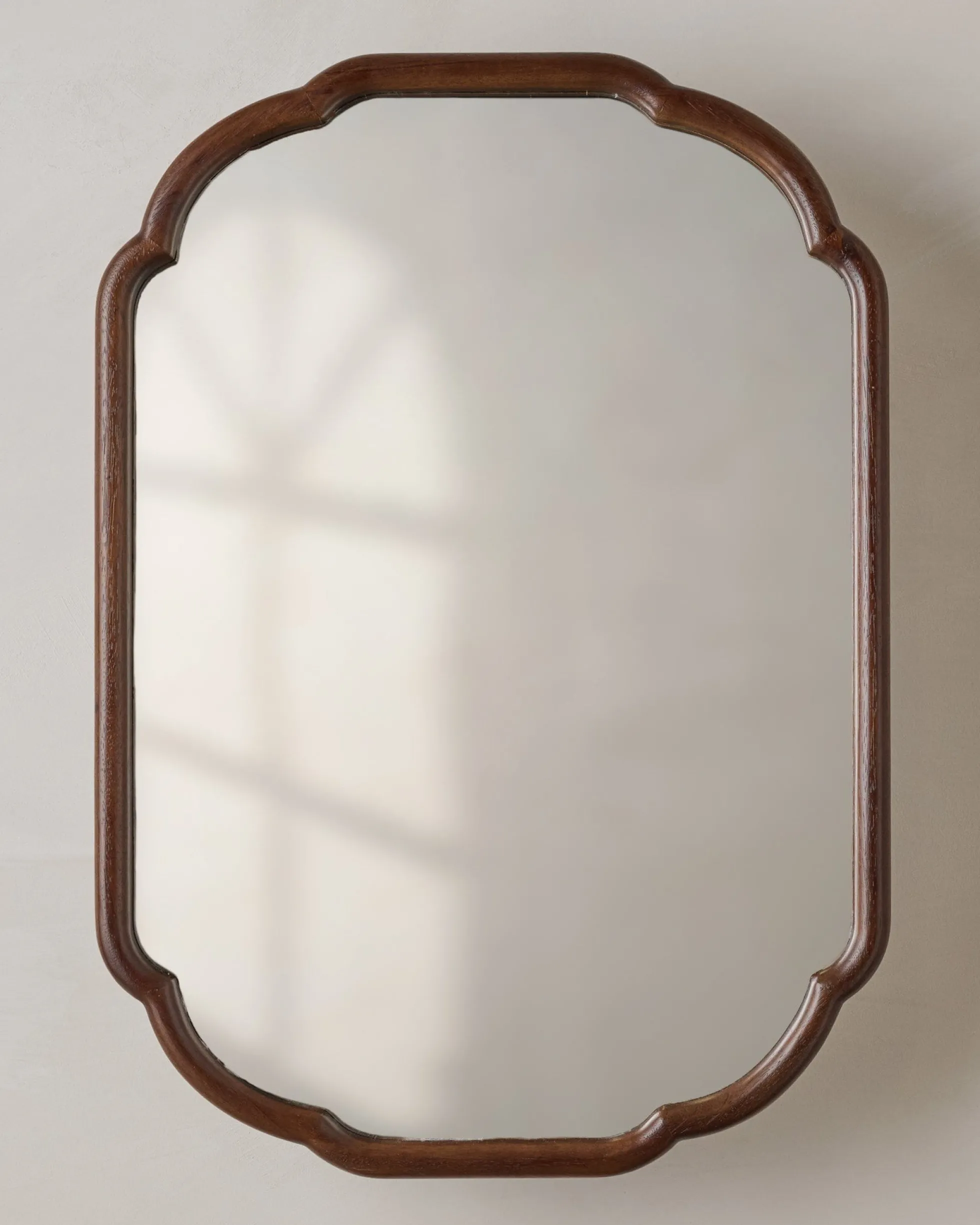 Greer Wood Scalloped Medicine Cabinet