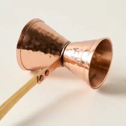 Hammered Copper and Gold Jigger