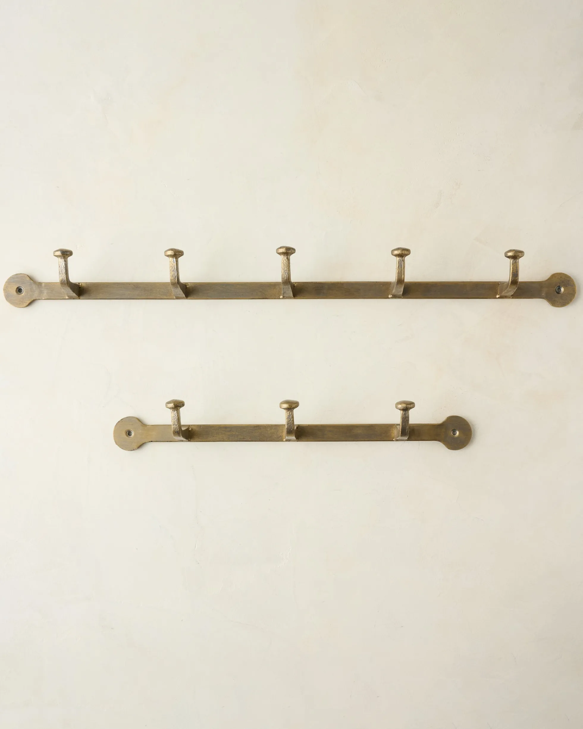 Hammered Iron Wall Hooks