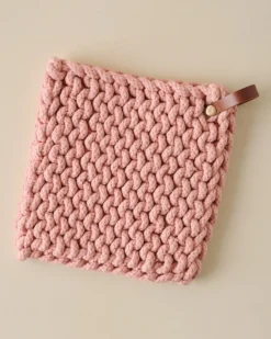 Hand Crocheted Cotton Pot Holder