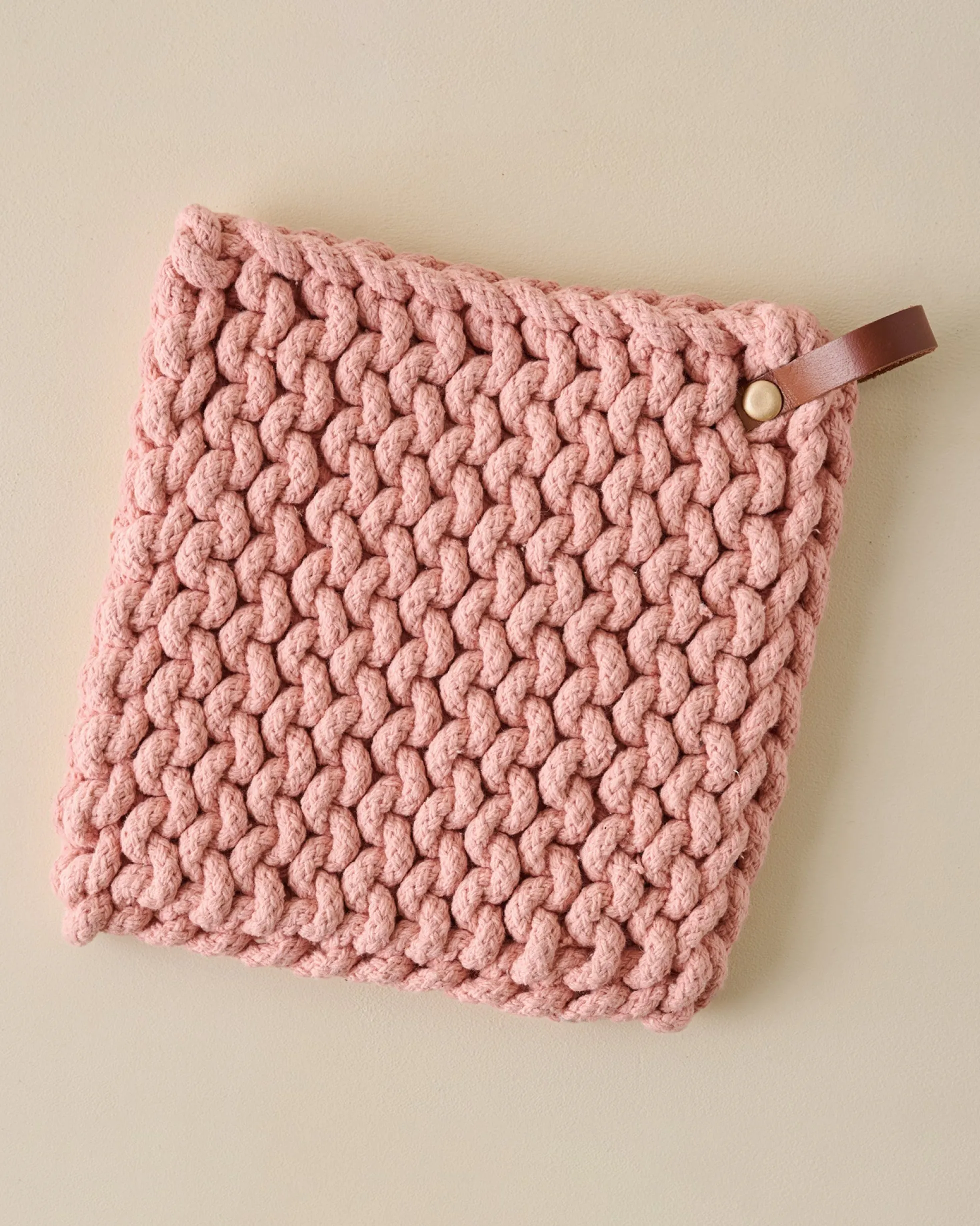 Hand Crocheted Cotton Pot Holder