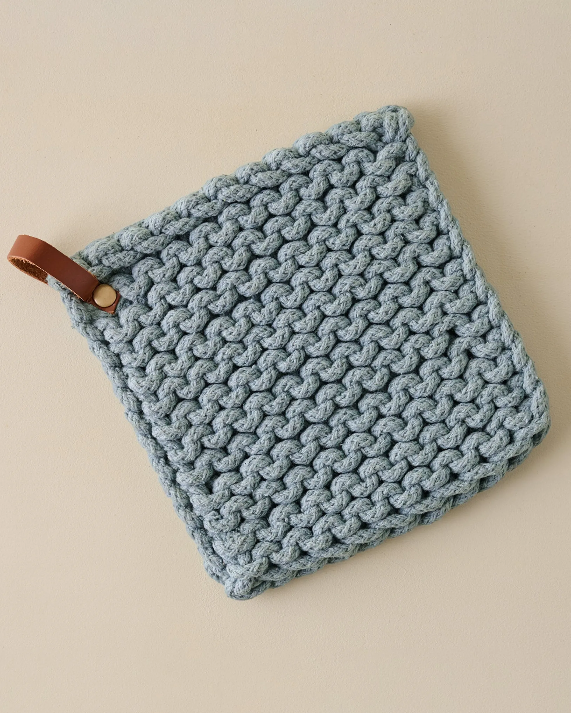 Hand Crocheted Cotton Pot Holder