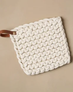 Hand Crocheted Cotton Pot Holder