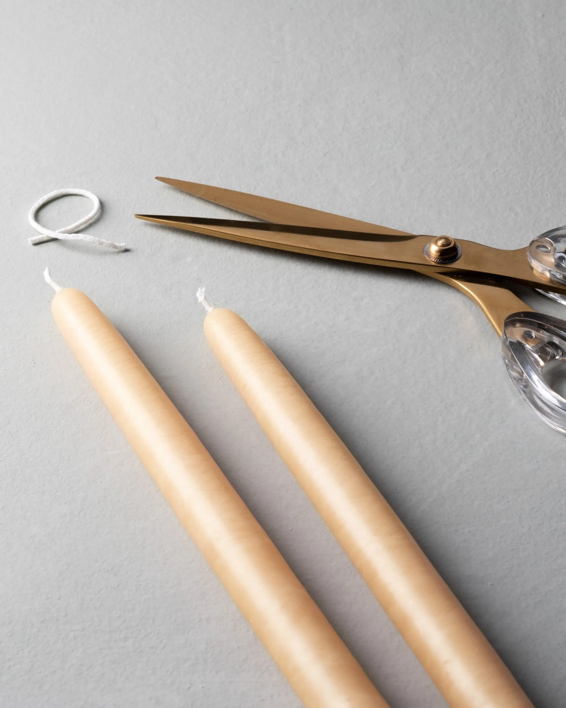 10" Hand Dipped Spun Finish Tapers